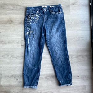 Jessica Simpson Embroidered Jeans